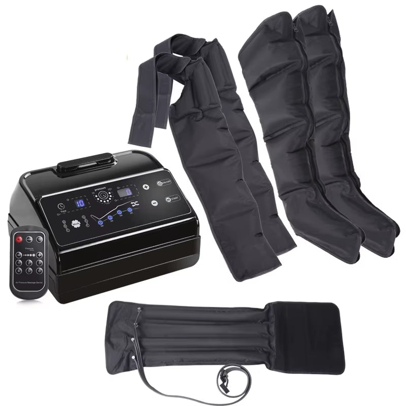 Four-Chamber Intelligent Air Wave Massager Pressure Therapy Instrument Leg Muscle Massage Recovery Lymphatic Detoxifier