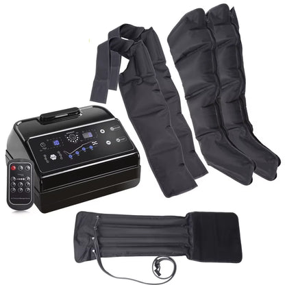 Four-Chamber Intelligent Air Wave Massager Pressure Therapy Instrument Leg Muscle Massage Recovery Lymphatic Detoxifier